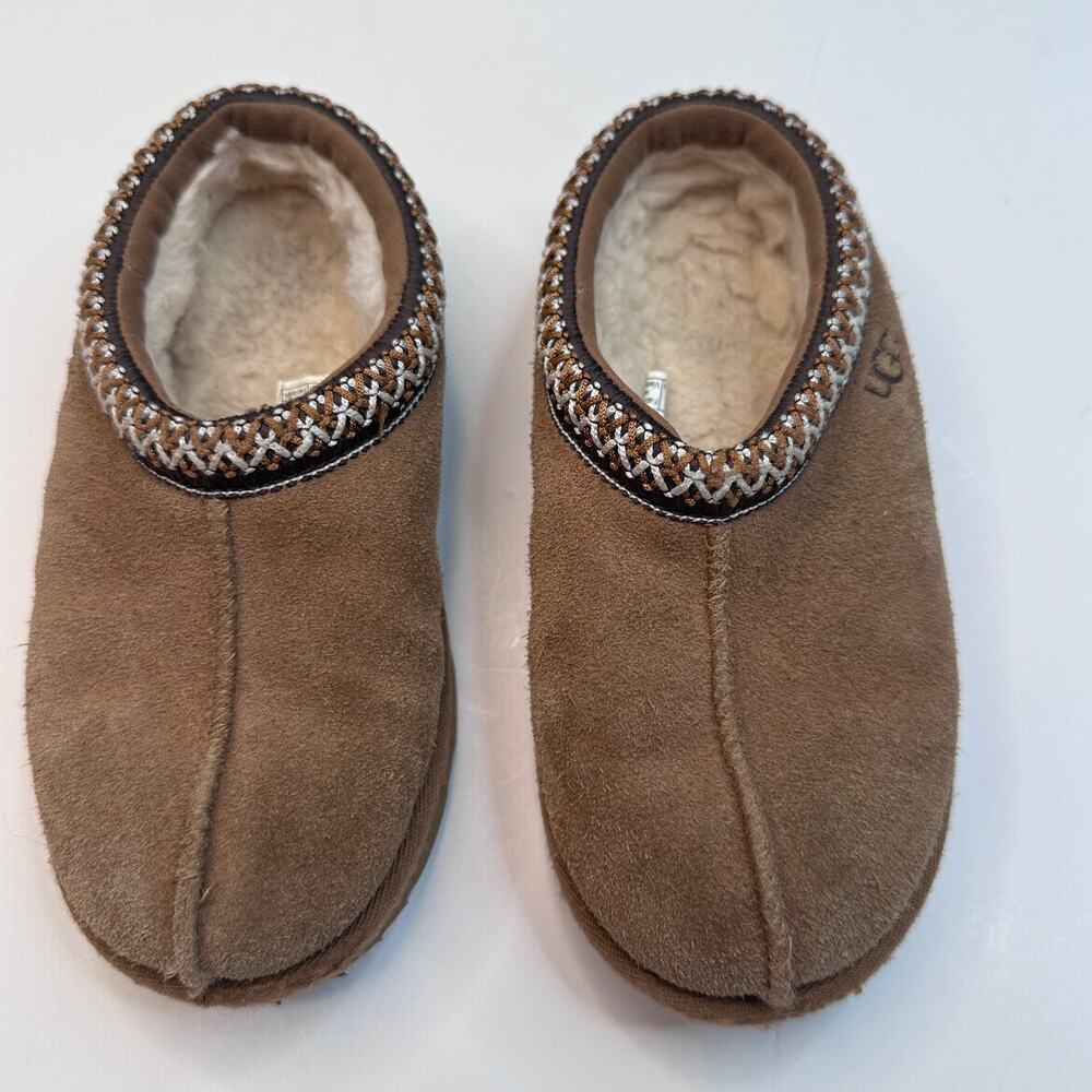 UGG Tasman Brown Slip Ons